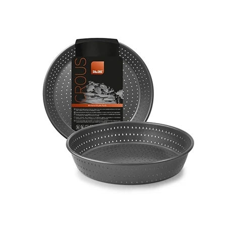 Ibili Moule Haut Perforé Antiadhérent En Acier 24 Cm 2 Ibili Moule Haut Perforé Antiadhérent En Acier 24 Cm – Image 2