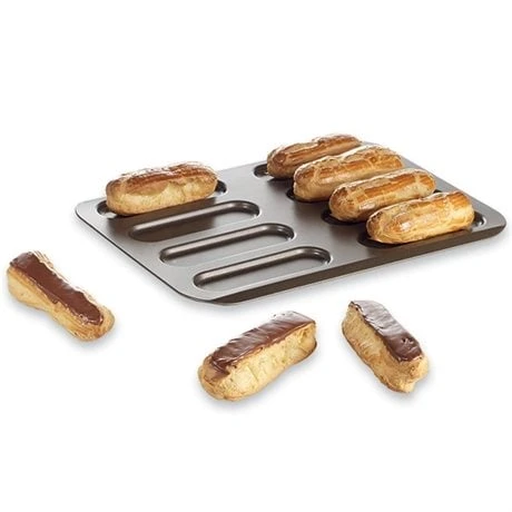 Plaque 8 éclairs Revêtement Anti-adhésif 1 Plaque 8 éclairs Revêtement Anti-adhésif