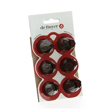 De Buyer Coffret Cannelé 6 Douilles Assorties 1 De Buyer Coffret Cannelé 6 Douilles Assorties