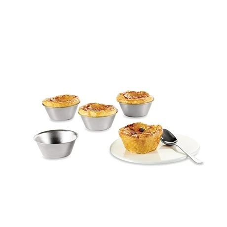 4 Moules Originaux à Pastéis De Nata - Flans Portugais 2 4 Moules Originaux à Pastéis De Nata - Flans Portugais – Image 2