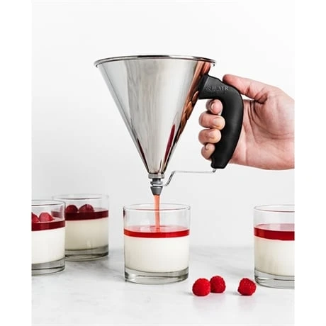 De Buyer Entonnoir à Piston Kwik Noir 4 De Buyer Entonnoir à Piston Kwik Noir – Image 4