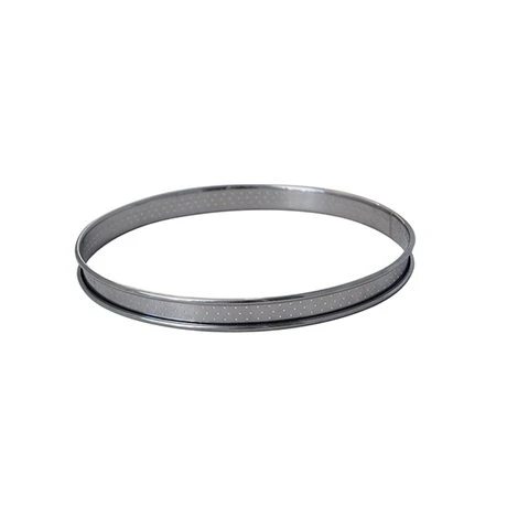 De Buyer Cercle à Tartelette Inox Perforé 8 Cm 2 De Buyer Cercle à Tartelette Inox Perforé 8 Cm – Image 2