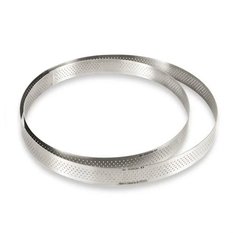 De Buyer Cercle à Tarte Rond Perforé 24 ,5 Cm 2 De Buyer Cercle à Tarte Rond Perforé 24 ,5 Cm – Image 2