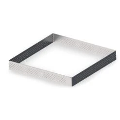 De Buyer Cercle à Tarte Carré Perforé 20 Cm