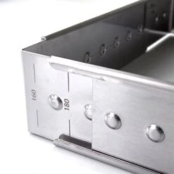 Cadre à Opéra Extensible 16 à 28 Cm En Inox -Cuisine À Domicile 57349 2 1 Cadre a opera extensible 16 a 28 cm en inox Gobel