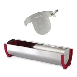Set Gouttière à Bûche Inox 30 Cm Et 3 Raclettes à Bûche