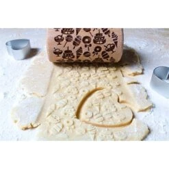 Patisse Mini Rouleau En Bois De Décoration Noël 6 Patisse Mini Rouleau En Bois De Décoration Noël -Cuisine À Domicile 580010 2 5 Mini rouleau en bois de decoration Noel Patisse