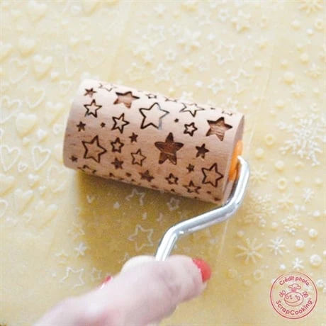 3 Mini Rouleaux Empreintes En Bois Interchangeables 4 3 Mini Rouleaux Empreintes En Bois Interchangeables – Image 4