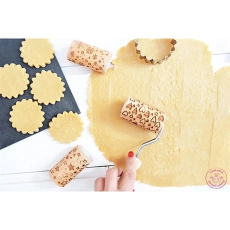 3 Mini Rouleaux Empreintes En Bois Interchangeables 5 3 Mini Rouleaux Empreintes En Bois Interchangeables – Image 5