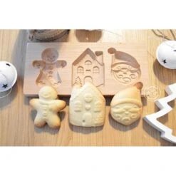 Moule Bois Biscuits Fourrés Noël -Cuisine À Domicile 580019 3 2 Moule bois biscuits fourres Noel Scrapcooking