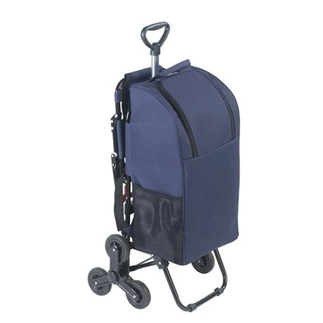 Chariot De Courses Avec Siège Bleu 1 Chariot De Courses Avec Siège Bleu