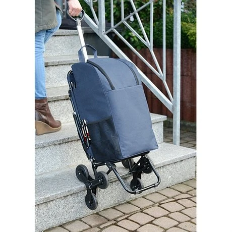 Chariot De Courses Avec Siège Bleu 4 Chariot De Courses Avec Siège Bleu – Image 4