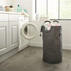 Grand Panier Multiusages 72 L Gris 9 Grand Panier Multiusages 72 L Gris -Cuisine À Domicile 606017 4 6 Grand panier multiusages 72 L gris Mathon