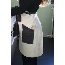 Tablier De Cuisine En Coton -Cuisine À Domicile 606099 3 1 Tablier de cuisine en coton Pebbly