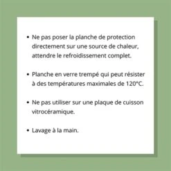 Planche De Protection Pour Plaque De Cuisson 50 X 28 Cm -Cuisine À Domicile 62339 4 7 Planche de protection pour plaque de cuisson 50 x 28 cm Pebbly