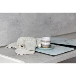 Set 2 Couvre-plaques Protection Motif Marbre -Cuisine À Domicile 62410 2 3 Set 2 couvre plaques protection motif marbre Wenko by Maximex