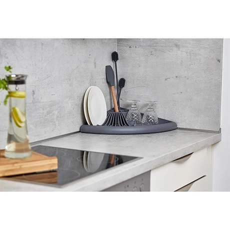 Egouttoir D'angle Gris Cornio 1 Egouttoir D'angle Gris Cornio