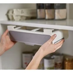 Joseph Joseph Porte-épices Gris Sous étagère -Cuisine À Domicile 653063 3 2 Porte epices gris sous etagere Joseph Joseph