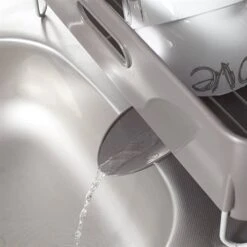 Egouttoir à Vaisselle Avec Bac Et Gouttière D'écoulement -Cuisine À Domicile 654025 3 4 Egouttoir a vaisselle avec bac et gouttiere d ecoulement Mathon