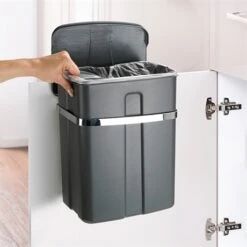 Poubelle De Porte -Cuisine À Domicile 654085 3 3 Poubelle de porte Wenko by Maximex