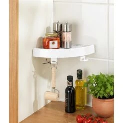 Étagère D'angle à Fixation Par Pression