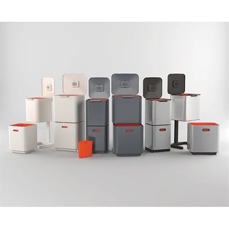 Joseph Joseph Poubelle Totem Pierre 40 L - 2 Compartiments 20 L 3 Joseph Joseph Poubelle Totem Pierre 40 L - 2 Compartiments 20 L – Image 3