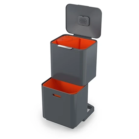 Joseph Joseph Poubelle Totem Graphite 60 L - 2 Compartiments 30 L 1 Joseph Joseph Poubelle Totem Graphite 60 L - 2 Compartiments 30 L
