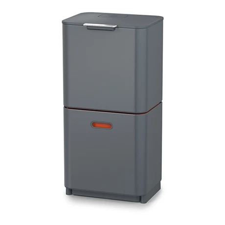 Joseph Joseph Poubelle Totem Graphite 60 L - 2 Compartiments 30 L 2 Joseph Joseph Poubelle Totem Graphite 60 L - 2 Compartiments 30 L – Image 2