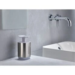 Joseph Joseph Pompe à Savon - Inox Blanc