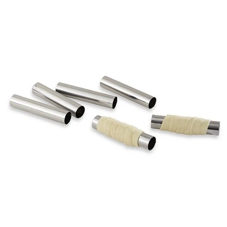 Set 6 Tubes En Inox 12,5 Cm 2 Set 6 Tubes En Inox 12,5 Cm – Image 2