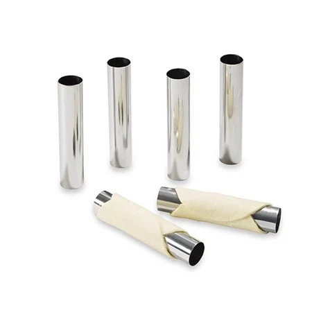 Set 6 Tubes En Inox 12,5 Cm 5 Set 6 Tubes En Inox 12,5 Cm – Image 5