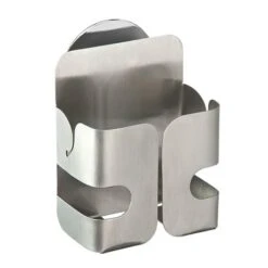 Porte-éponge Adhésif En Acier -Cuisine À Domicile 673048 2 1 Porte eponge adhesif en acier Wenko by Maximex