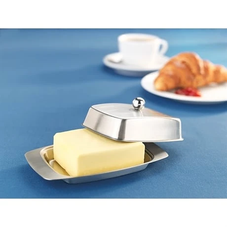 Beurrier En Acier Inoxydable 2 Beurrier En Acier Inoxydable – Image 2