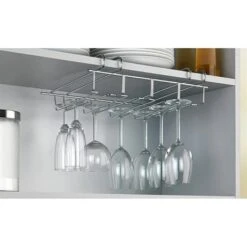 Lot De 2 Portes Verres Pour Placard Ou étagère 5 Lot De 2 Portes Verres Pour Placard Ou étagère -Cuisine À Domicile 679000 2 2 Lot de 2 portes verres pour placard ou etagere Wenko by Maximex