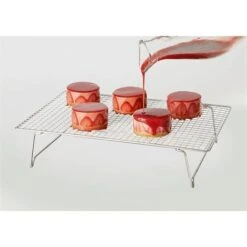 Lot Volette Rectangulaire En Inox Avec Tapis De Cuisson En Silicone -Cuisine À Domicile 67961 2 3 Lot Volette rectangulaire en inox avec tapis de cuisson en silicone Mathon