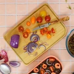 Planche Avec Rigole 26 Cm -Cuisine À Domicile 690000 3 2 Planche avec rigole 26 cm Pebbly