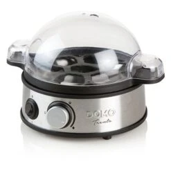 Domo Cuiseur à Oeufs électrique 7 Oeufs 400 W -Cuisine À Domicile 71990 2 1 Cuiseur a oeufs electrique 7 oeufs 400 W Domo