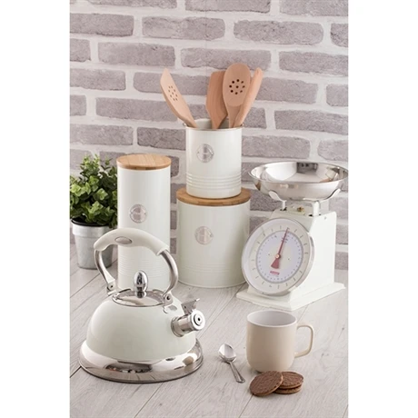 Typhoon Seau à Compost 2,5 L Blanc Cassé 2 Typhoon Seau à Compost 2,5 L Blanc Cassé – Image 2