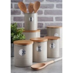 Typhoon Pot à Ustensiles Gris -Cuisine À Domicile 880046 2 3 Pot a ustensiles gris Typhoon